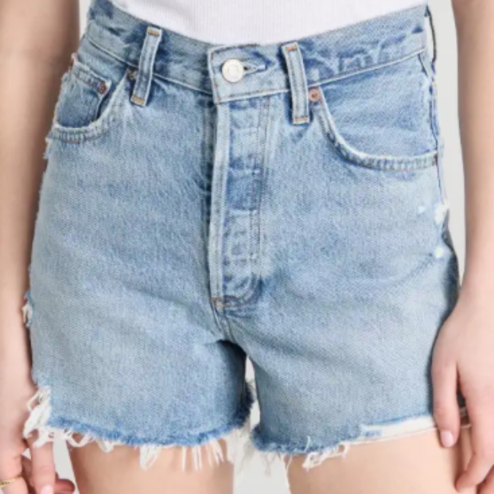 AGOLDE Dee Vintage High Rise Shorts in Muse - Size 28